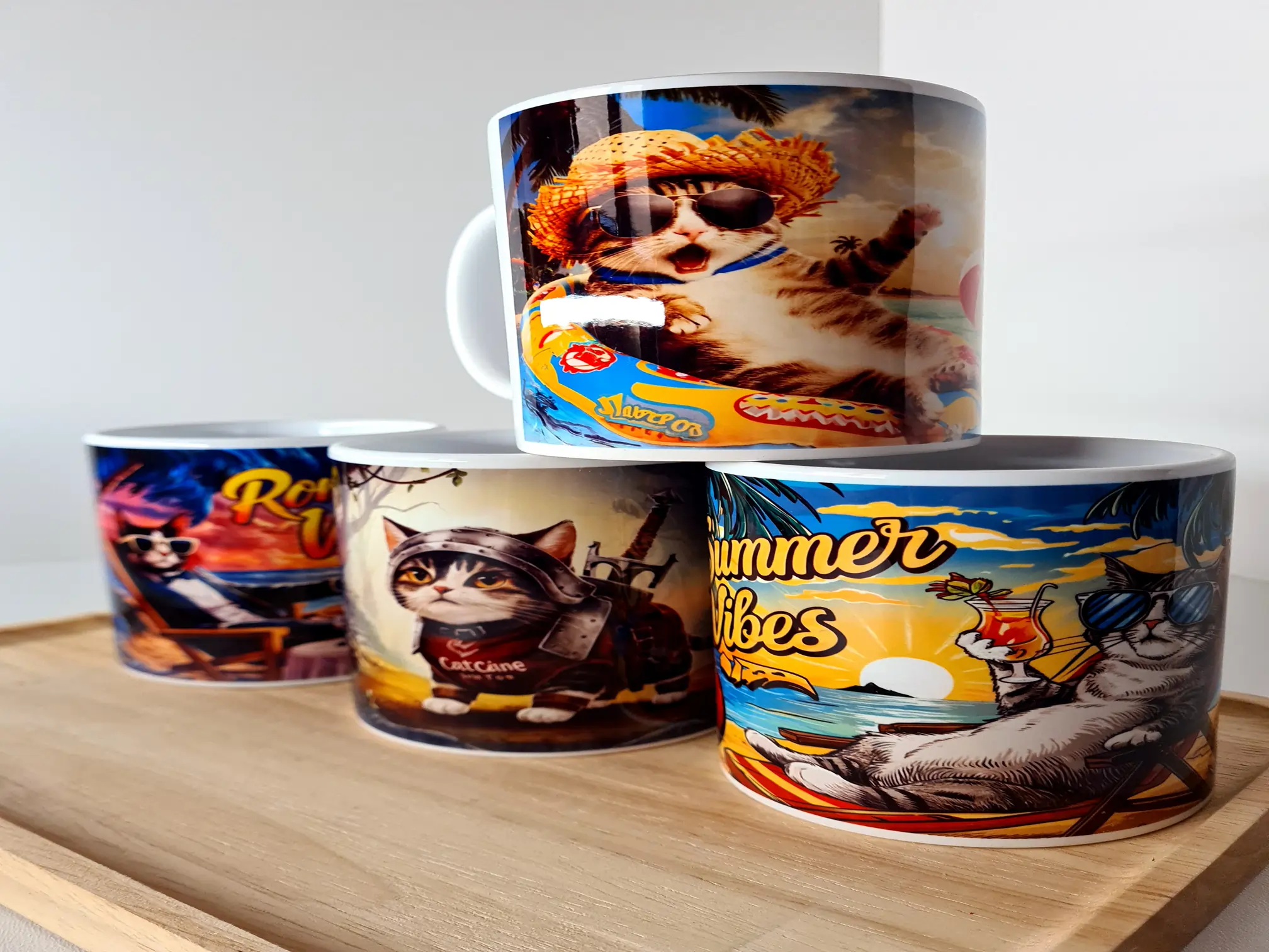 Własny nadruk na kubkach